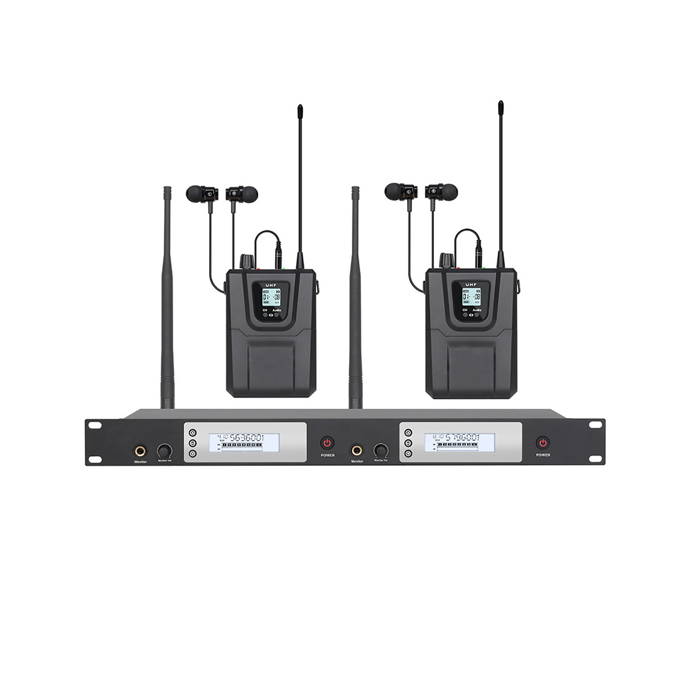 In Ear Monitors For Singers - SKARIDIS SR2080: draadloos in-ear monitorsysteem met
