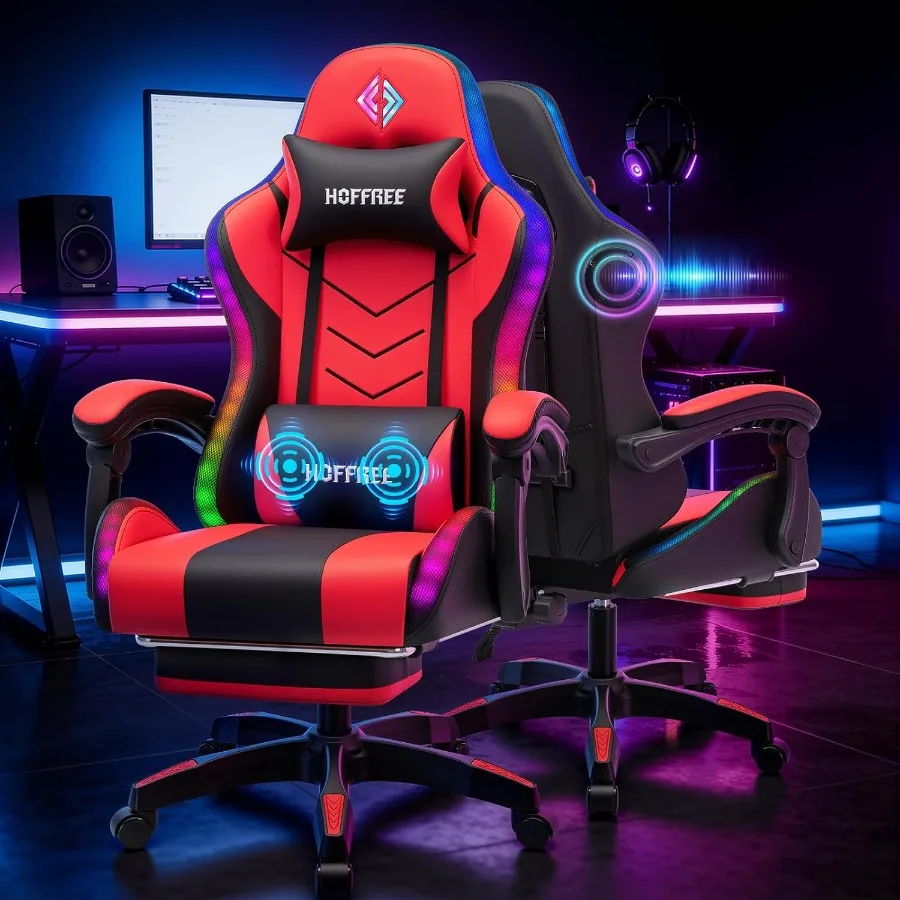 RGB-gamingstoel met luidspreke - Speakers recensie en prijs