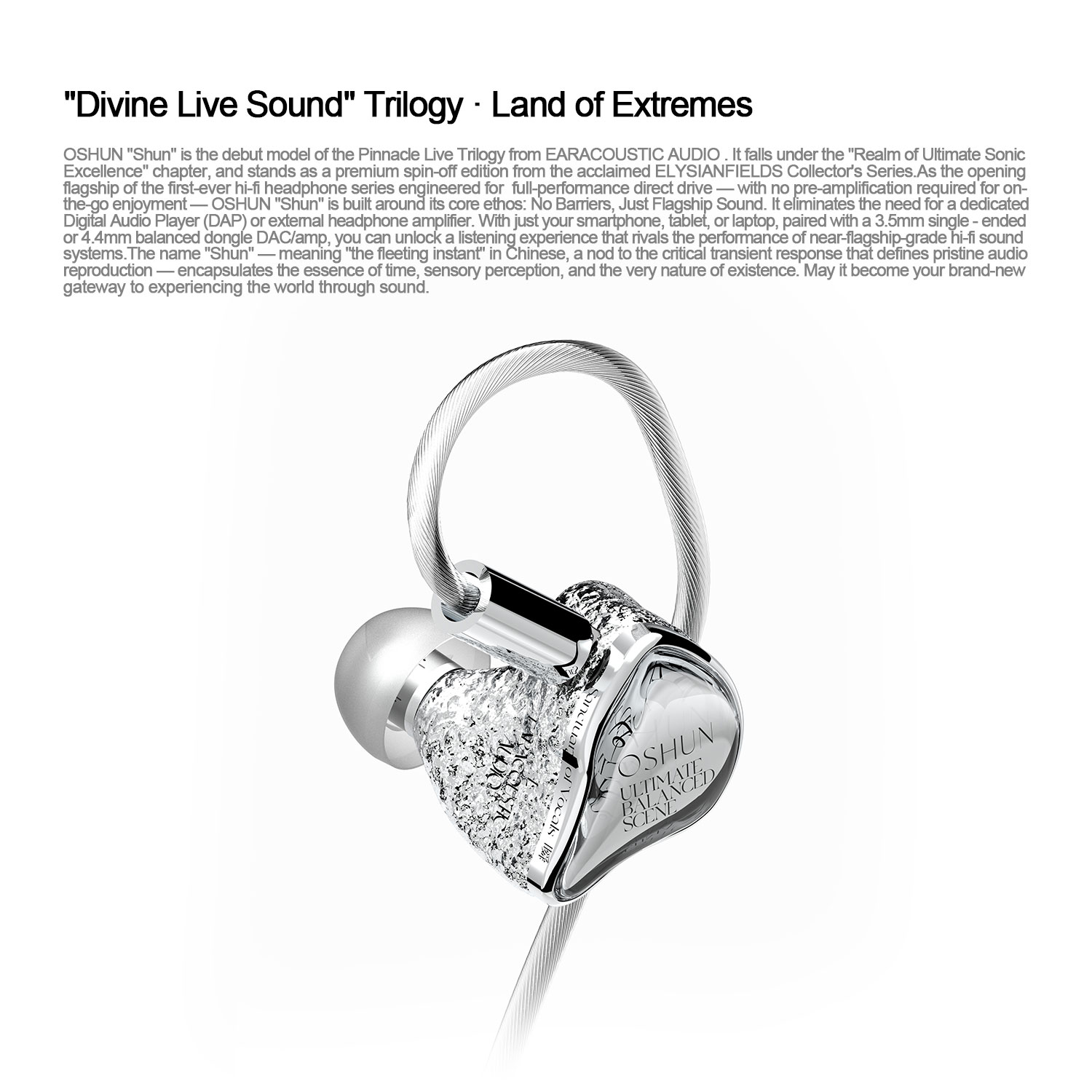 Oshun Utopia LTD Dual-magnetis - Planar Magnetic Iem Earphones recensie en prijs
