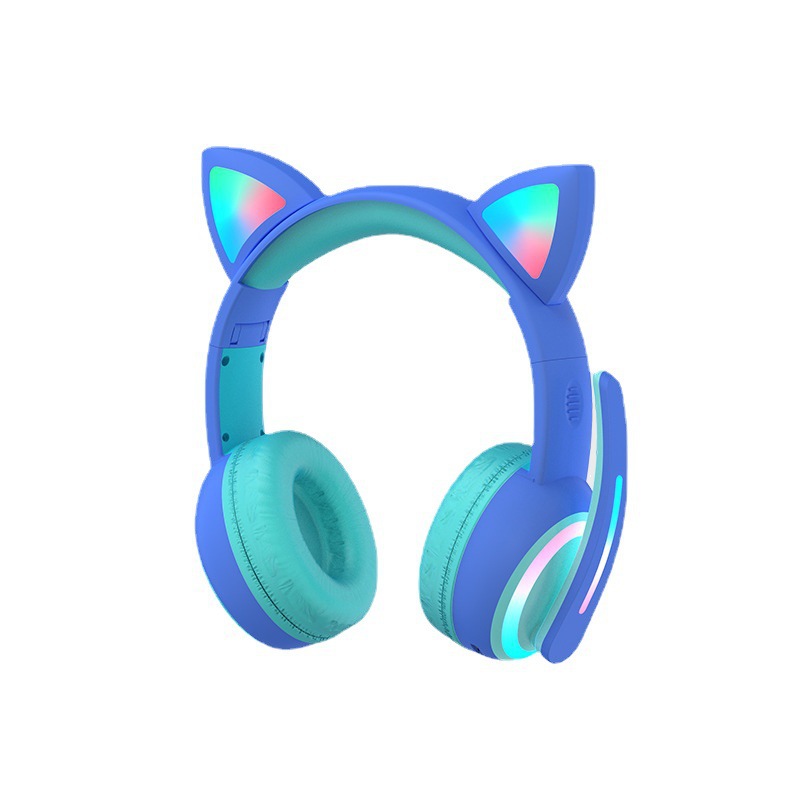 Bluetooth-hoofdtelefoon met ka - Cat Ear Bluetooth Headset Led recensie en prijs