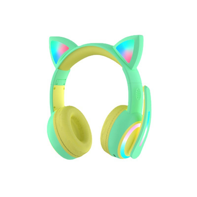 Bluetooth-hoofdtelefoon met ka - Cat Ear Bluetooth Headset Led recensie en prijs